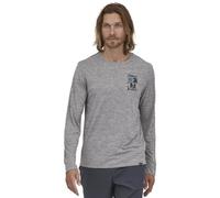 Patagonia M´s Long-Sleeved Capilene® Cool - maglia manica lunga - uomo L Grey man Fair Trade Certified,Bluesign