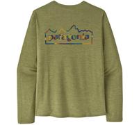 Patagonia M´s Long-Sleeved Capilene® Cool - maglia manica lunga - uomo L Light Green/Multicolor man Fair Trade Certified,Bluesign