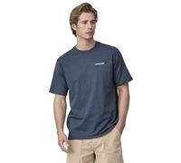 Patagonia M´s P-6 Logo Responsibili-Tee® - T-shirt - uomo S Blue/White man Fair Trade Certified,Bluesign