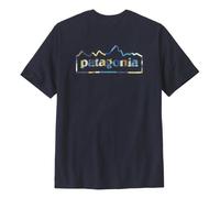 Patagonia M’s Unity Fitz Responsibili - T-shirt - uomo S Blue man Cotone Organico/Biologico,Fair Trade Certified,Recycled Polyester,Bluesign