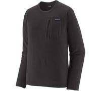 Patagonia - Maglia a maniche lunghe da uomo - M's R1 Air Crew Black per Uomo - Taglia L - Nero