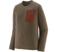 Patagonia - Maglia a maniche lunghe da uomo - M's R1 Air Crew Marlow Brown per Uomo - Taglia S - Marrone