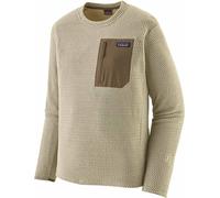 Patagonia - Maglia a maniche lunghe da uomo - M's R1 Air Crew Pelican per Uomo - Taglia XL - Beige