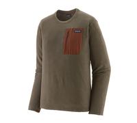Felpa da uomo Patagonia M's R1 Air Crew Taglia: L / Colore: marrone
