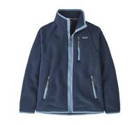 Patagonia Maglia Retro Pile Fleece Bambino New Navy/Light Plume Grey 10