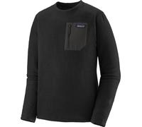 Patagonia - R1 Air Crew - Pullover in pile S nero