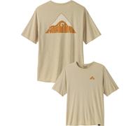 Patagonia - Maglietta traspirante - M's Cap Cool Daily Graphic Shirt - Lands Driftways: Pumice X-Dye per Uomo - Taglia L - Arancione