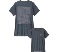 Maglietta da donna Patagonia W's Cap Cool Daily Graphic Shirt Taglia: XS / Colore: grigio scuro