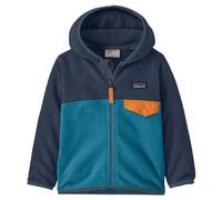 Patagonia Micro D Snap-T Jr - felpa con cappuccio - bambino Blue/Blue/Orange 2A