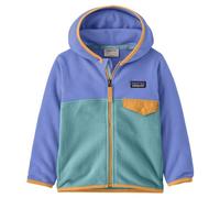 Patagonia Micro D Snap-T Jr - felpa con cappuccio - bambino Violet/Blue/Orange 12M