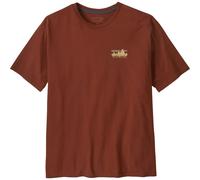 PATAGONIA M's '73 Skyline Organic T-shirt - Uomo - Marrone / Rosso - Taglia M- modello 2026