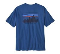 Patagonia M's '73 Skyline Organic - T-shirt - uomo S Blue/Dark Blue man Cotone Organico/Biologico,Fair Trade Certified