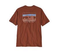Patagonia M's '73 Skyline Organic - T-shirt - uomo S Dark Red man Cotone Organico/Biologico,Fair Trade Certified