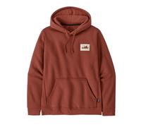 Patagonia M's '73 Skyline Uprisal - Felpa con Cappuccio S, Colore: Rosso Sbiadito