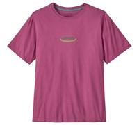 Patagonia - T-shirt in cotone biologico comodo e versatile - M's '95 Oval Logo T-Shirt Faded Magenta per Uomo in Cotone - Taglia M - Viola