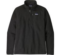 Patagonia - Pile - M's Better Sweater 1/4 Zip Black per Uomo, in Poliestere Riciclato - Nero Nero M