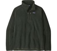 Patagonia - Pile caldo da uomo - M's Better Sweater 1/4 Zip Old Growth Green per Uomo in Poliestere Riciclato - Taglia S - Verde