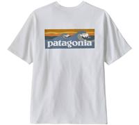 PATAGONIA M's Boardshort Logo Pocket Responsibili-tee - Uomo - Bianco - Taglia M- modello 2027