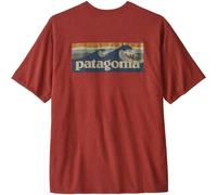 PATAGONIA M's Boardshort Logo Pocket Responsibili-tee - Uomo - Rosso - Taglia S- modello 2027