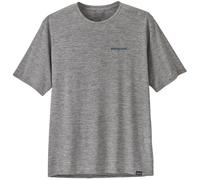 Patagonia M's cap Cool Daily Graphic Shirt - Waters Boardshort Logo Abalone Blue: Feather Grey S, Boardshort Logo Abalone Blue: Feather Grey, S
