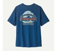 Maglietta con grafica Patagonia Capilene Cool Daily "Great Waves" per uomo