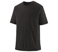 Patagonia M's cap Cool Merino Shirt T, Black, L Uomo