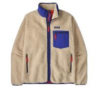 Patagonia Ms Classic Retro-X - giacca in pile - uomo Dark Natural w/Cobalt Blue S