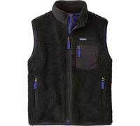 Patagonia - Pile antivento senza maniche - M's Classic Retro-X Vest Black per Uomo - Taglia S - Nero