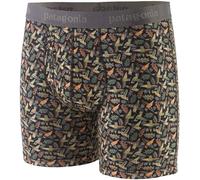 PATAGONIA M's Essential Boxer Briefs- 6 In - Uomo - Marrone / Verde / Beige - Taglia S- modello 2026