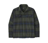 Patagonia Ms Fjord Flannel - camicia a maniche lunghe - uomo Green/Blue L