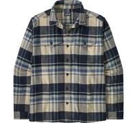 PATAGONIA M's Fjord Flannel Shirt - Uomo - Blu / Grigio / Beige - Taglia XL- modello 2026