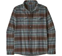 PATAGONIA M's Fjord Flannel Shirt - Uomo - Blu / Marrone - Taglia XL- modello 2027