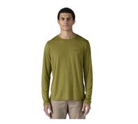 Patagonia Ms L/S Cap Cool Daily Graphic - maglia a maniche lunghe - uomo M Light Green man Bluesign,Fair Trade Certified,Recycled Polyester,Heiq Fresh