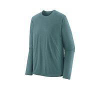 Patagonia Ms L/S Cap Cool Daily - maglia a maniche lunghe - uomo S Light Blue man Fair Trade Certified,Heiq Fresh,Recycled Polyester