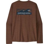 PATAGONIA M's L/s Cap Cool Daily Shirt - Boardshort Logo - Uomo - Marrone - Taglia S- modello 2027