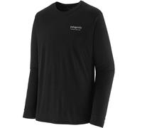 PATAGONIA M's L/s Cap Cool Merino Graphic Shirt - Uomo - Nero - Taglia L- modello 2026