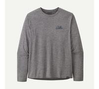 PATAGONIA M's L/s Cap Cool Daily Graphic Shirt - Uomo - Grigio - Taglia M- modello 2025