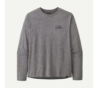 PATAGONIA M's L/s Cap Cool Daily Graphic Shirt - Uomo - Grigio - Taglia L- modello 2025