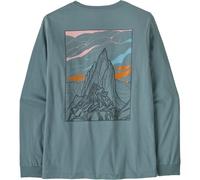 PATAGONIA M's L/s Cloud Crag T-shirt - Uomo - Blu - Taglia S- modello 2027