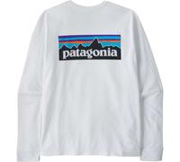 PATAGONIA M's L/s P-6 Logo Responsibili-tee - Uomo - Bianco - Taglia XL- modello 2027