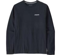 Patagonia p 6 logo maglia a maniche lunghe blu