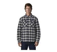 Patagonia Ms LW Insulated Fjord Flannel - camicia a maniche lunghe - uomo Blue/White XL