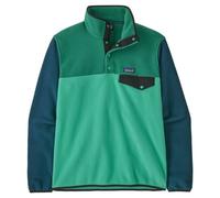 Patagonia Ms LW Synch Snap-T P/O - felpa in pile - uomo Green/Blue S