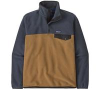 Patagonia - Lightweight Synch Snap-T P/O - Pullover in pile S marrone/blu