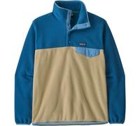 Patagonia - Felpa calda e comoda con collo alto e bottoni a pressione - M's LW Synch Snap-T P/O Nautilus Tan per Uomo in Nylon - Taglia L - Beige