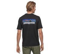 T-shirt Patagonia P-6 Logo Responsabili-tee (Nero) uomo S