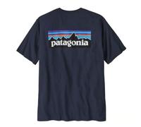 Patagonia M's P-6 Logo Responsibili-Tee T-Shirt, New Navy, L Uomo