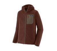 Patagonia - Pile tecnico con cappuccio da uomo - M's R1 Air Full-Zip Hoody Dried Vanilla per Uomo - Taglia S - Marrone