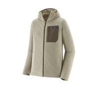 Patagonia Ms R1 Air Full-Zip Hoody - felpa in pile - uomo S White/Brown man Recycled Polyester,Bluesign,Fair Trade Certified