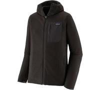 Patagonia - Pile tecnico con cappuccio - M's R1 Air Full-Zip Hoody Black per Uomo - Taglia L - Nero